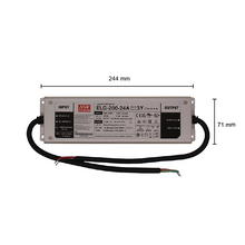 MEANWELL 24V DRIVER  IP65  200W  MDRLED®