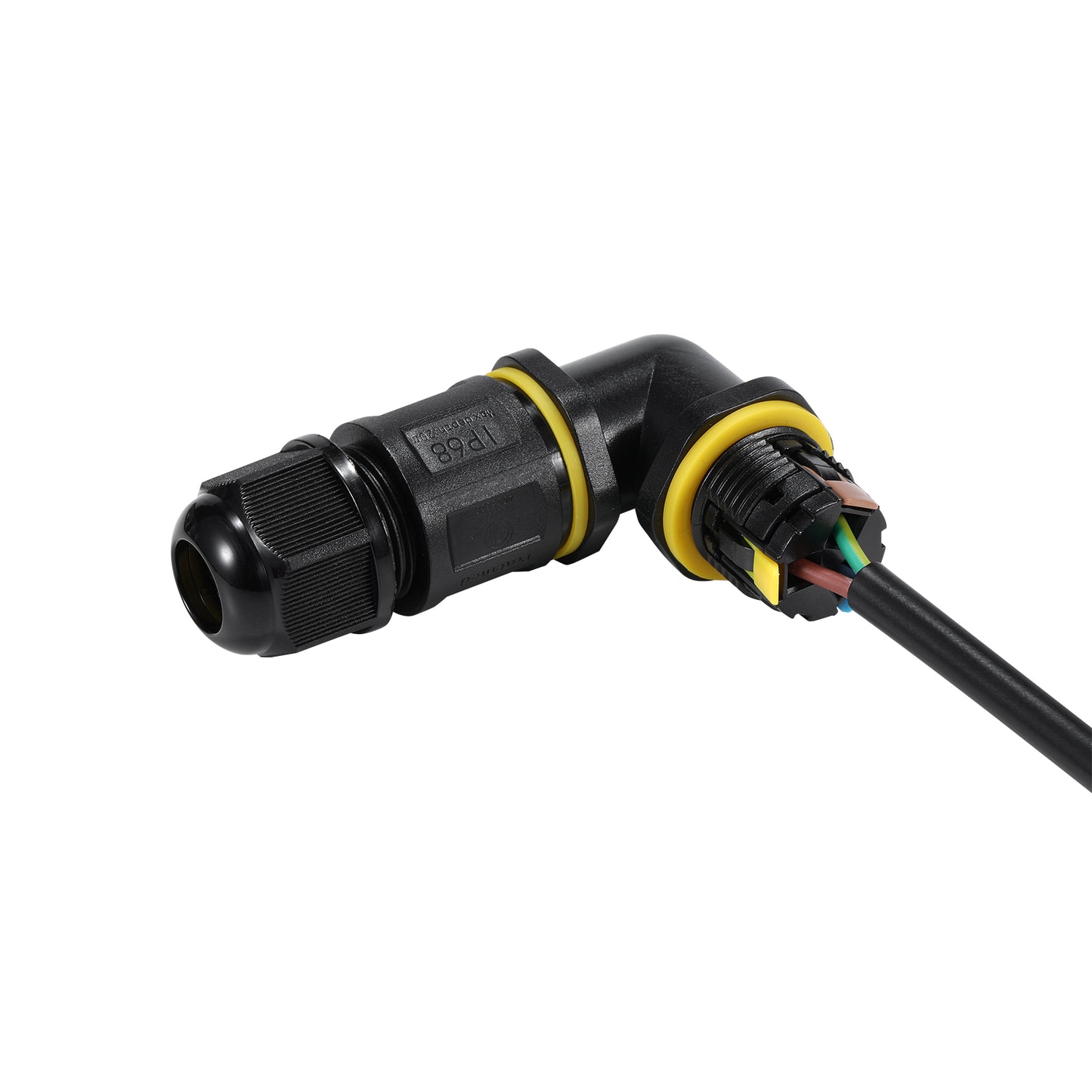 L Quick Waterproof Connector – 3-Pins  IP68  4–11mm  450V  24A