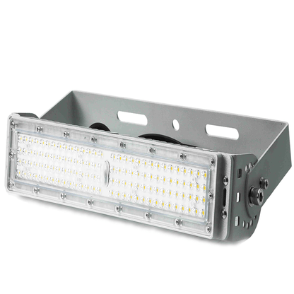 LED Terreinverlichting | 100W | 150lm/W | IP65 | Grijs Aluminium | MDRLED®