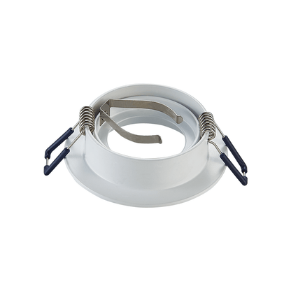OPRAWA GU10 OBROTOWA BIAŁA, CZARNO-SREBRNA Ø70mm IP22 MR16 MDRLED®