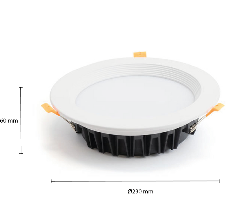 MI-LIGHT  DOWNLIGHT  RGB+CCT  Ø195  25W  WIT MDRLED®