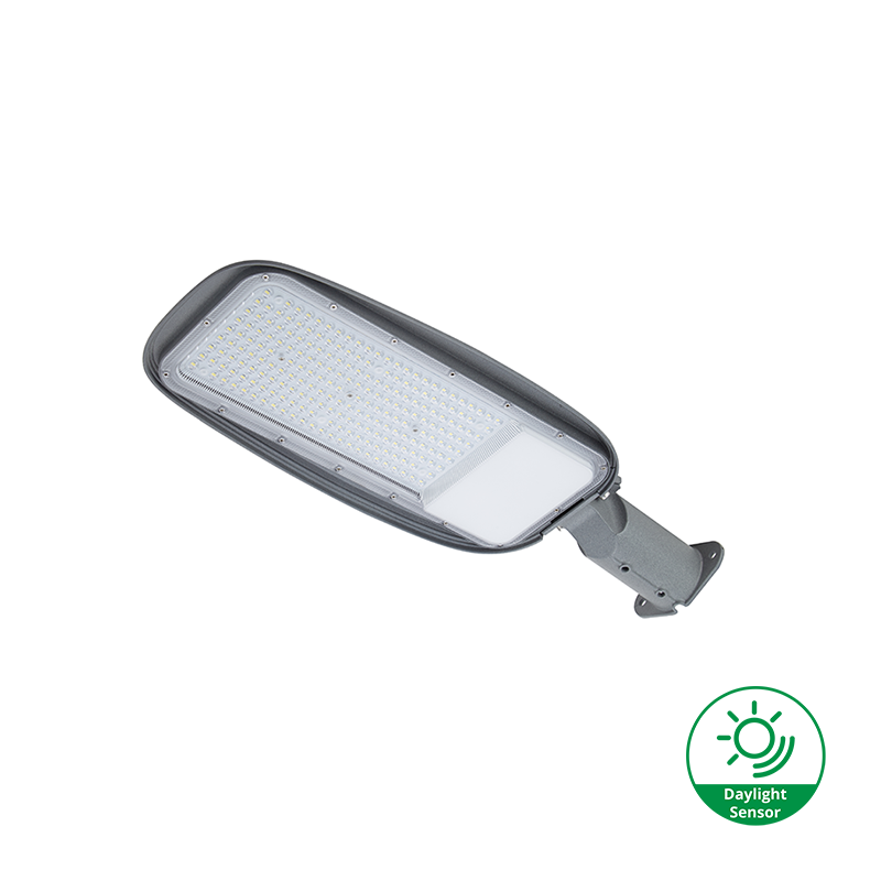 LED STRAATLAMP MDR LED 50W  MET INGEBOUWDE DAGLICHTSENSOR