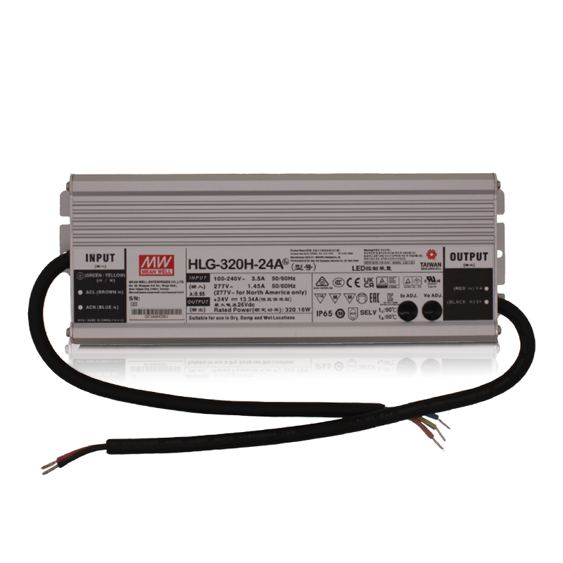 24V DRIVER  MEANWELL  IP65  320W MDRLED®