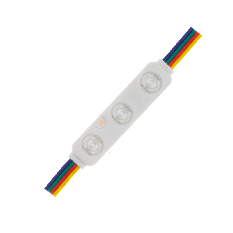 LED Module 5050 0.72W 12V IP67 RGB 10stuks MDRLED® – Creëer 16 Miljoen Kleuren