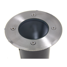 Grondspot geborsteld RVS rond 100mm MDRLED®