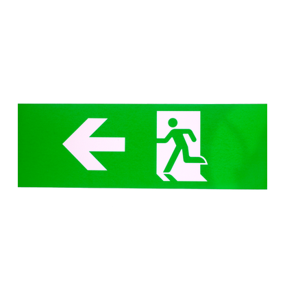 NOODVERLICHTING 3W IP65 ZWART (INCLUSIEF 3 PICTOGRAMMEN MDRLED®