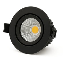 REFLEKTOR WPUSZCZANY LED SLIM-FIT 5W ŚCIEMNIANY, CZARNY Nowoczesne reflektory wpuszczane LED. Dioda LED MDR®