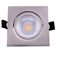 LED Einbaustrahler Schnittgröße Ø75-81mm 6W Tiefe 26mm DIM Silber 2700K MDRLED®