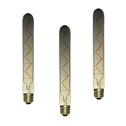 LED-Filament E27, röhrenförmig, dimmbar, rauchfarben, 4 W, 2400 K, MDRLED®