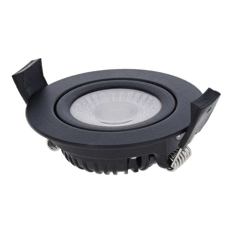 Inbouwspot Zwart D2W 5W 7W IP65 CCT