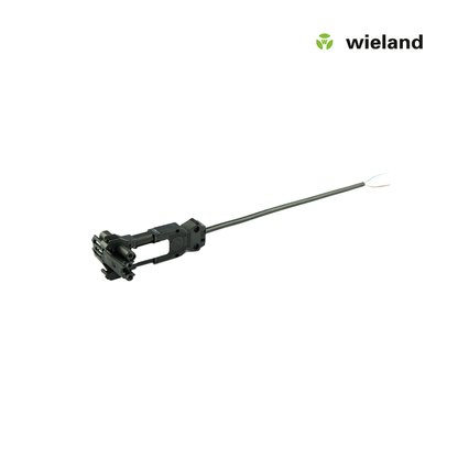 Wieland GST18I3 T-SPLITTER z kablem połączeniowym męskim 0,75 MM² 0,3 metra czarny MDRLED®
