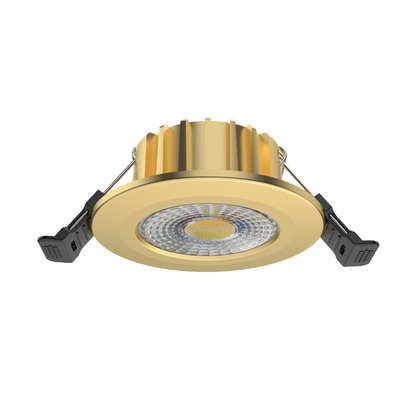 LED Inbouwspot Messing 6W | Dimbaar | IP65 | CCT-Schakelaar | MDRLED® | 5 Jaar Garantie