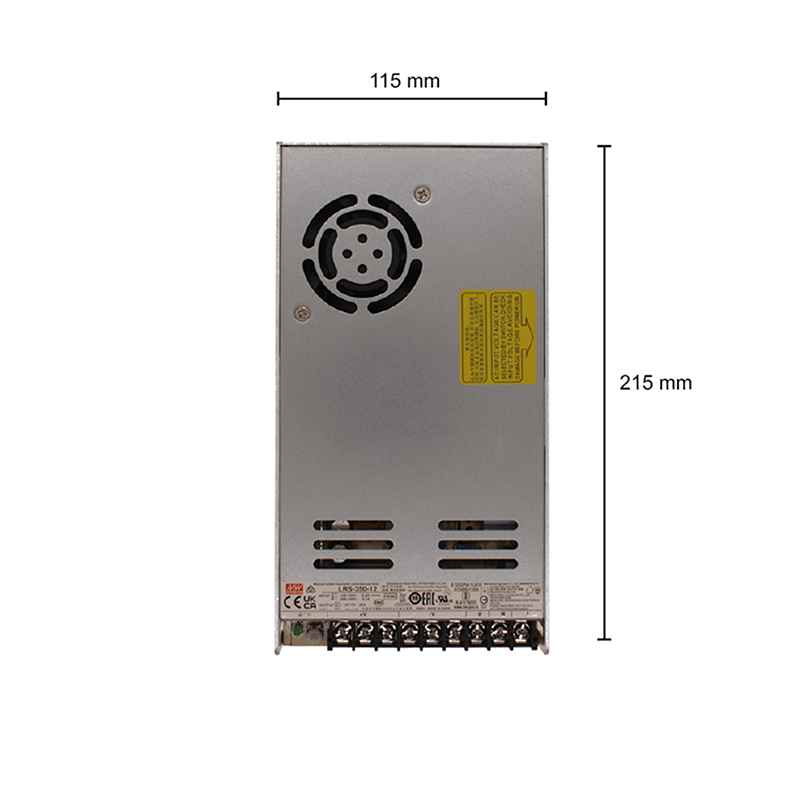 MeanWell 12V Driver IP20 350W - MDRLED®