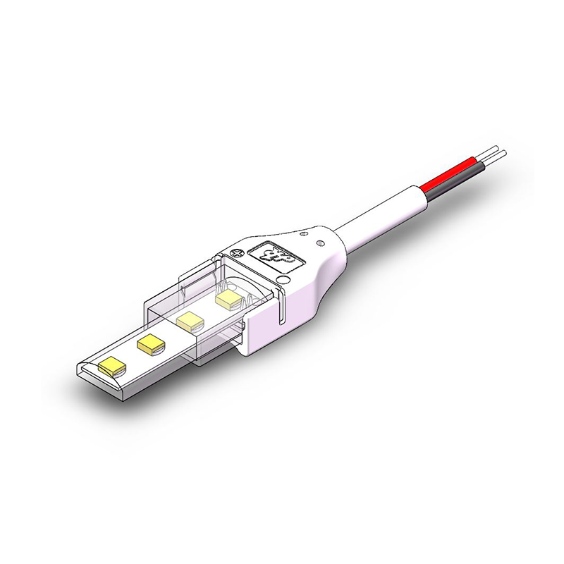 MDRLED® LEDstrip Aansluitsnoer IP65 | 15cm | Single Color | COB/SMD | 8mm | Per 10 Stuks