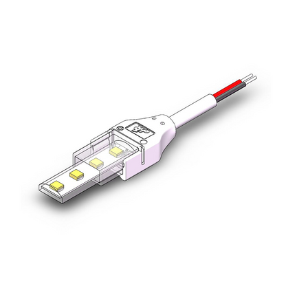 MDRLED® LEDstrip Aansluitsnoer IP65 | 15cm | Single Color | COB/SMD | 8mm | Per 10 Stuks
