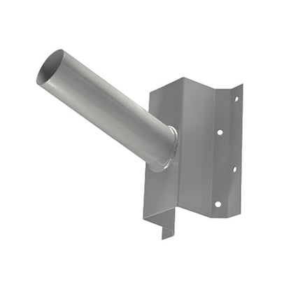MDRLED® Muursteun Ø48mm 20cm | 105° | Grijs | Metaal