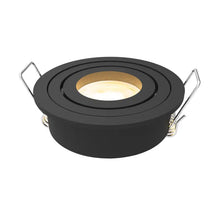 MR11 Inbouwarmatuur Zwart – Aluminium – Ø58 mm – Compact – MDRLED®