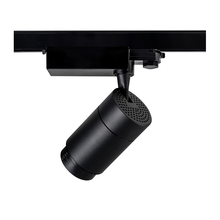 3-Fase Railspot 30W Zwart  Zoombaar 15°–60°  Dimbaar   CRI>82 4000K=