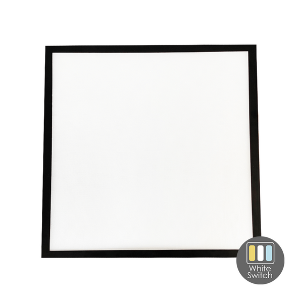 SIDE-LIT PANEEL  DESDE  60X60CM  36W  ZWART  WHITE SWITCH