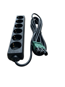 SECHS-FACH TISCHSTECKDOSE 3M-5m 3-SWP-VERBINDER MDRLED®