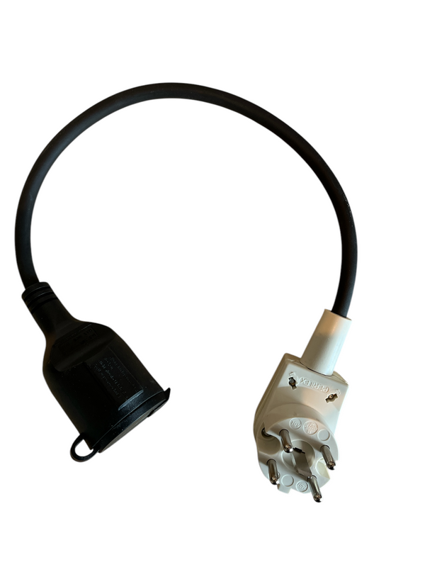 Perilex verloopstekker   lengte 0.5M  naar 16A 230V Contra 3x1.5mm   3680Watt   MDRLED®