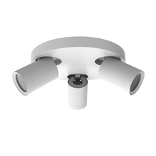 Plafondarmatuur Luna | Rond | 3x GU10 | Wit