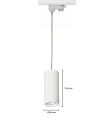 3-PHASEN-SCHIENENLEUCHTE MIT GU10-FASSUNG. MDRLED®