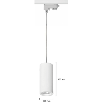 3-PHASEN-SCHIENENLEUCHTE MIT GU10-FASSUNG. MDRLED®