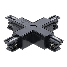 MDRLED® X-Connector 3-Fase Rail | Zwart | 16,5cm