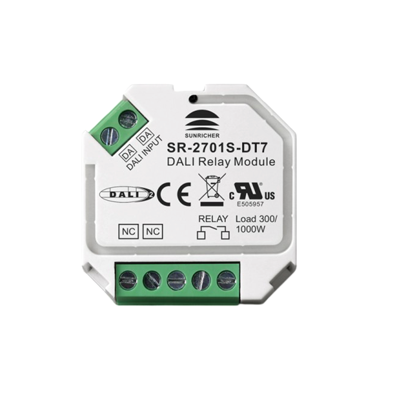 DALI Schakelrelais 4.3A DT7 Sunricher 230V
