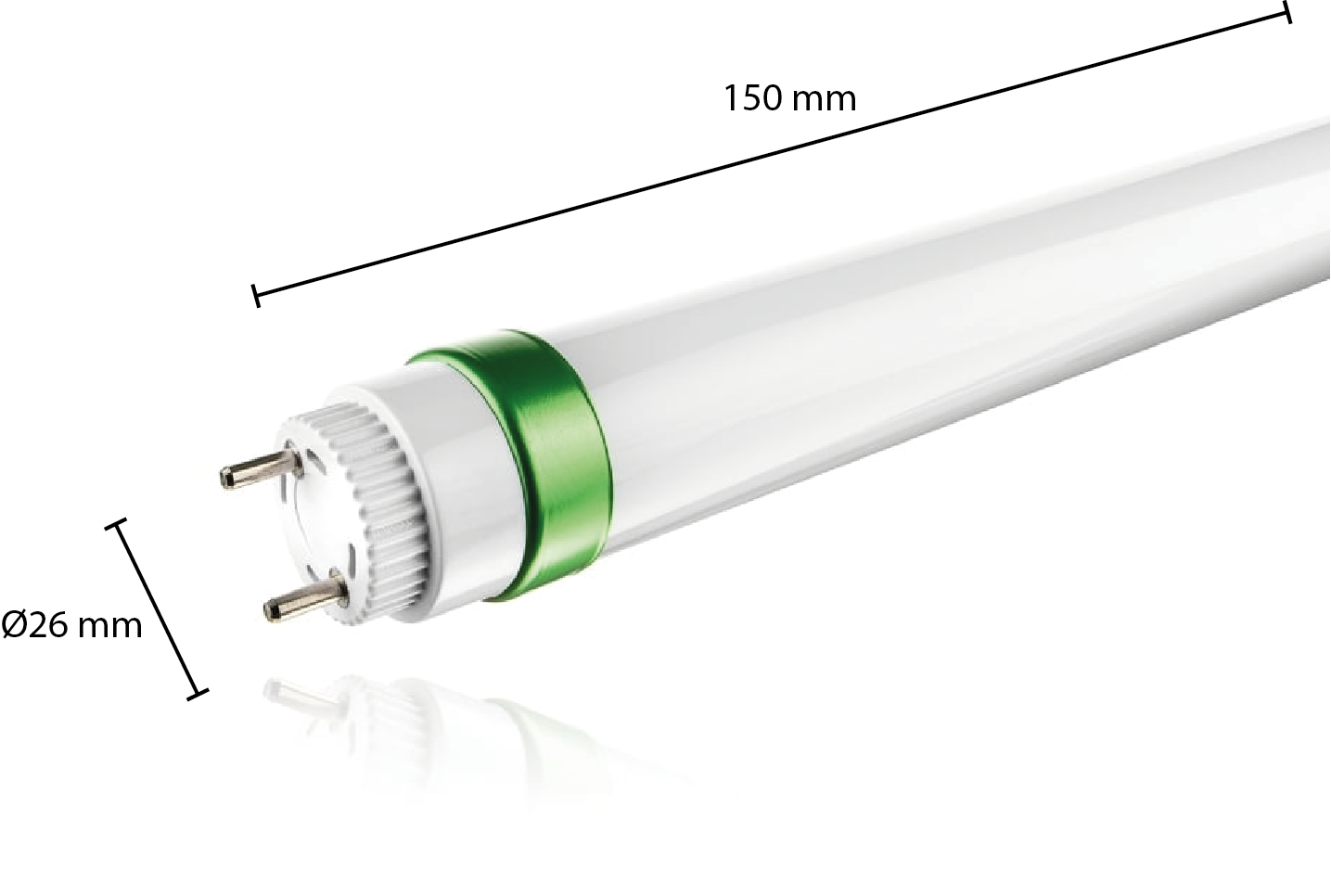 PROF LED TL-BUIS  T8 FLICKER FREE 150CM  30W MDRLED®