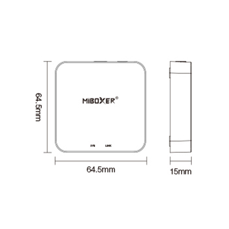 MI-LIGHT  2.4GHz INTERNET GATEWAY MDRLED®