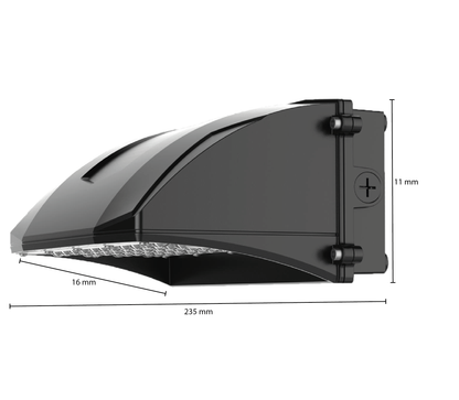 Led Wallpack - Terreinverlichting - Wandlamp - 30W/50W - 130 x 60 gr - 5000k -  MDRLED®