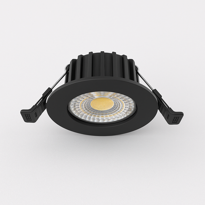 LED Inbouwspot Zwart 6W | Dimbaar | IP65 | CCT-Schakelaar | MDRLED® | 5 Jaar Garantie