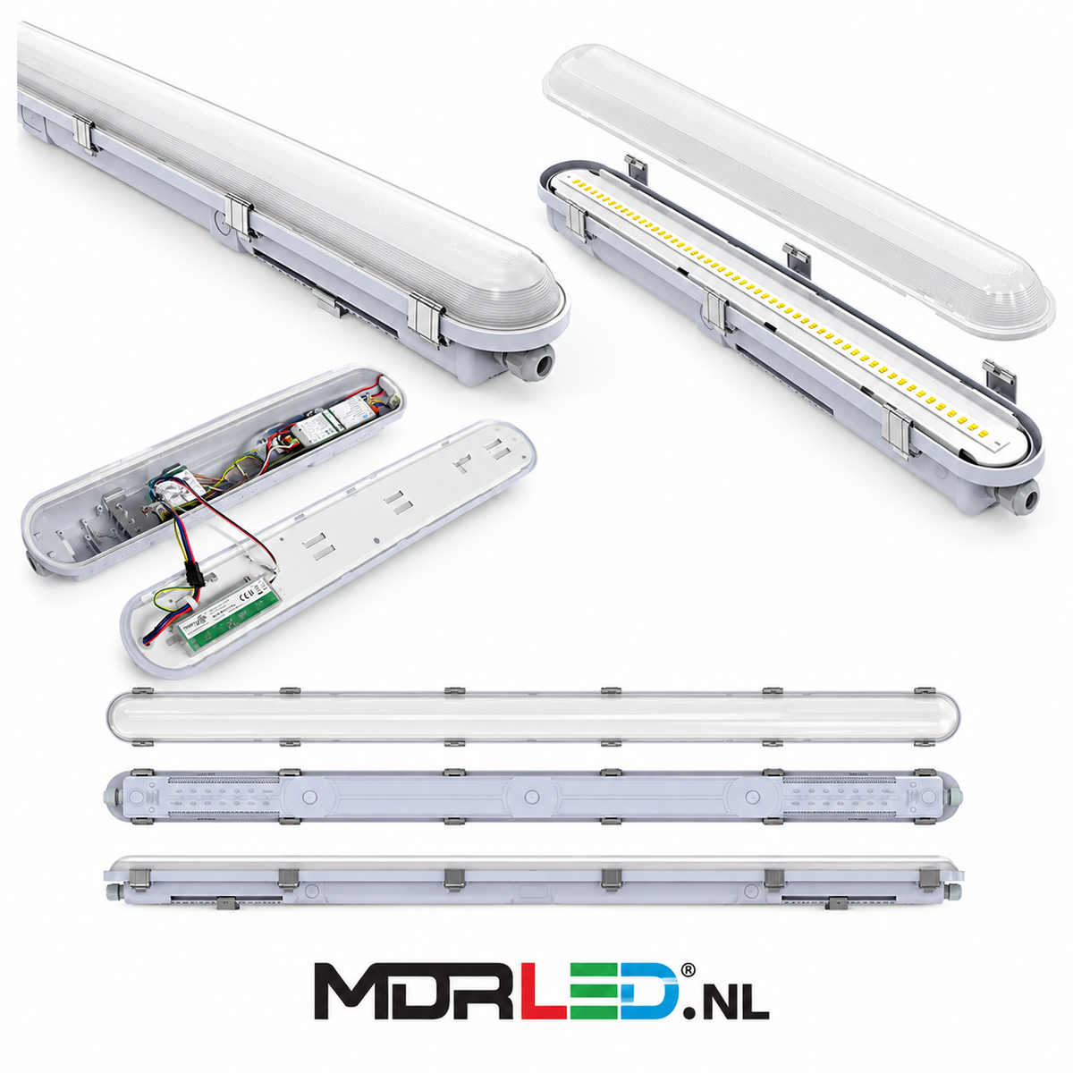 MDRLED® LED Batten 35–60W 150cm | CCT | Noodunit | Merrytek Sensor | Philips Driver