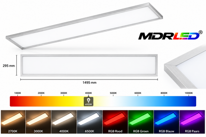 LED Paneel Dover 150x30cm – 40W – RGB+CCT – Opruiming