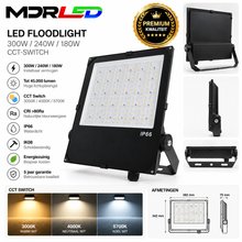 LED Schijnwerper 180/240/300W | AURUS |CCT & Power Switch | 150 lm/W | IP66