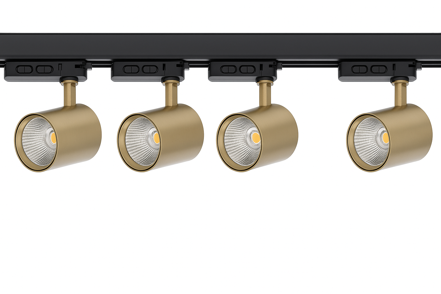 3-Fase Railspot | Messing | 10W–30W | Dimbaar | CCT Switch | MDRLED®