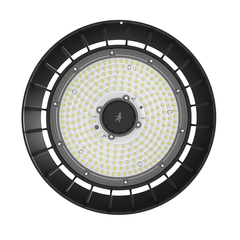 LED HIGHBAY  ALBIOR  150 WATT  90°  DIMBAAR  MET DAGLICHT- EN BEWEGINGSSENSOR
