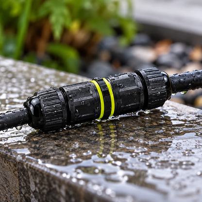 MDRLED® Waterdichte Kabelconnector 3-Pin | IP68 | 17,5A | 450V
