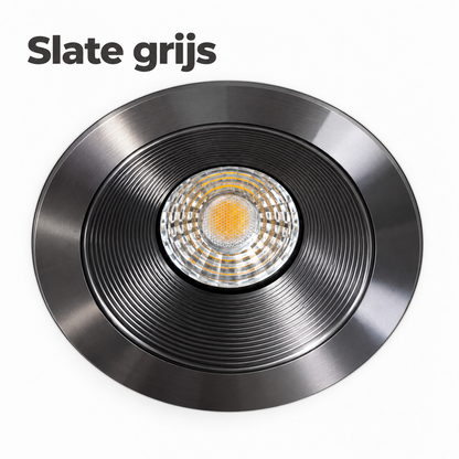 LED Inbouwspot Aurora Premium Messing Goud 6/8W CCT – CRI >98 – IP55 – Dimbaar
