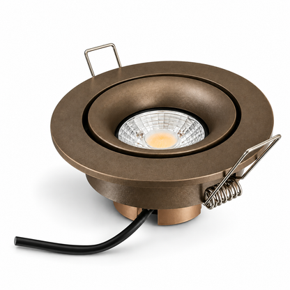 LED Inbouwspot Donkerbrons 4/6W CCT | CRI >98