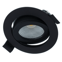 REFLEKTOR WPUSZCZANY LED SLIM-FIT 5W ŚCIEMNIANY, CZARNY Nowoczesne reflektory wpuszczane LED. Dioda LED MDR®