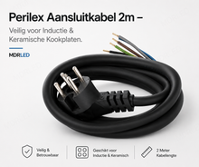 Perilex-Verbindungskabel 5-adrig EXTRA DICK HITZEBESTÄNDIG KEMA-GENEHMIGT 5x2,5mm 2 Meter MDRLED®