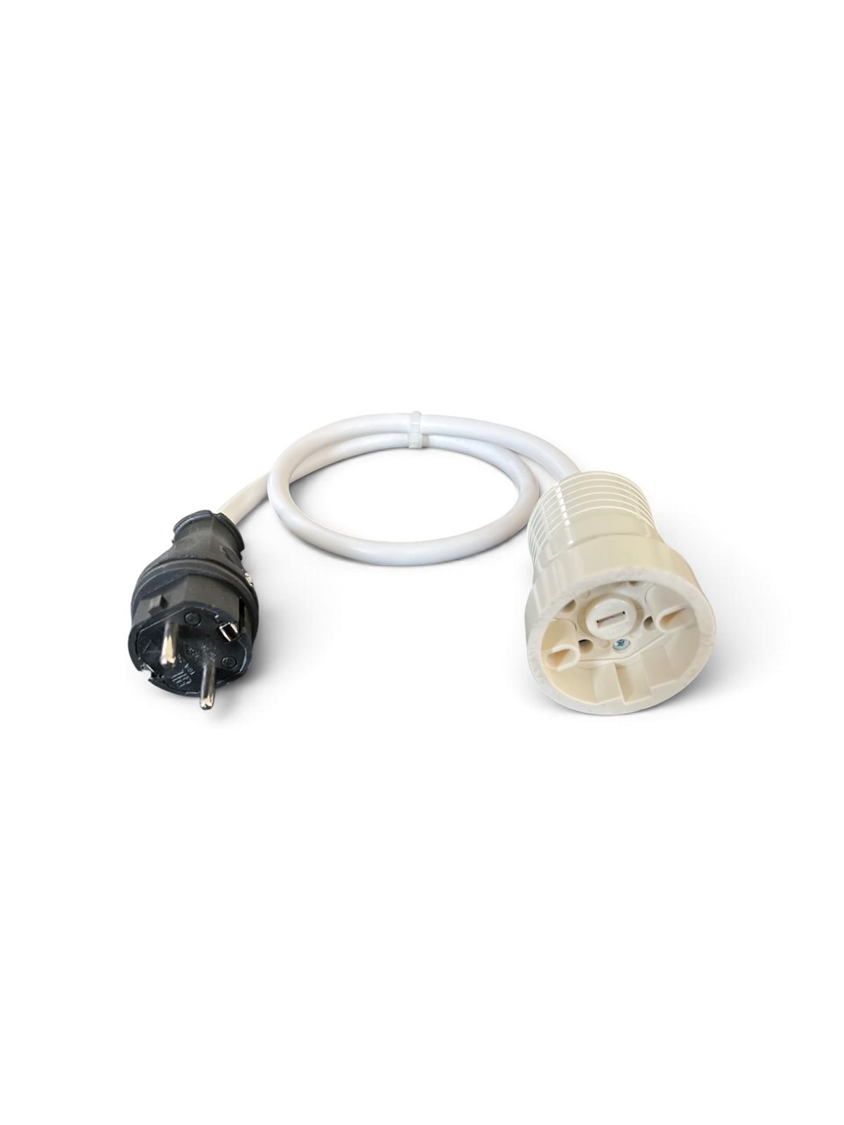Perilex verloopkabel 230V naar Perilex 3×2,5mm² WIT