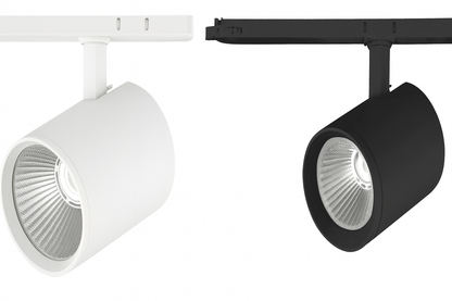 Reflektor punktowy 3-FAZOWY 38° biały/czarny 40 W ŚCIEMNIACZANY CRi&gt;97 MDRLED®.