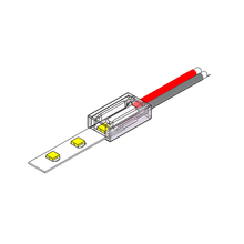 LEDstrip Aansluitsnoer 15cm | 5mm | Single Color | COB/SMD | IP20 | Per 10 Stuks