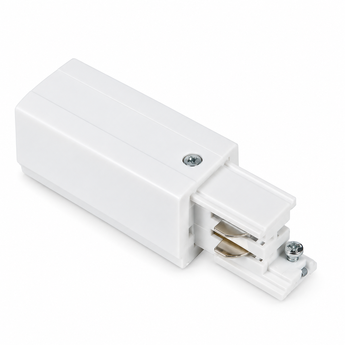 MDRLED® 3-Fase Rail Voedingsconnector Rechts | Wit