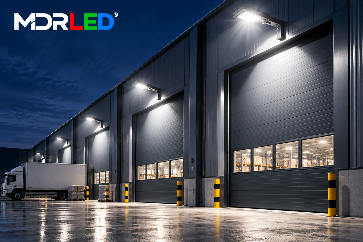 MDRLED® LED Mastarmatuur 100W | 10.000lm | 5500K | Daglichtsensor | IP65  Actie