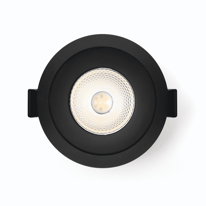 LED INBOUWSPOT 6W DIM ZWART